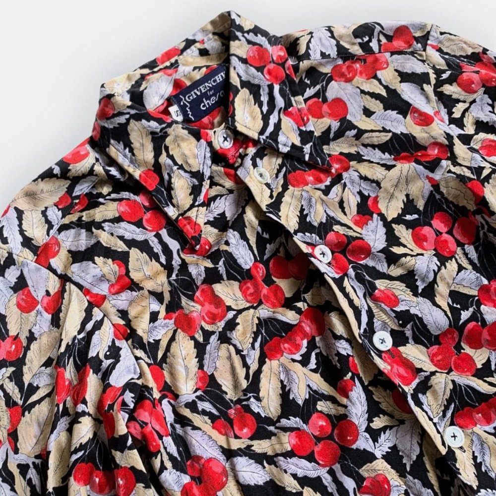 givenchy cherry button down - image 3